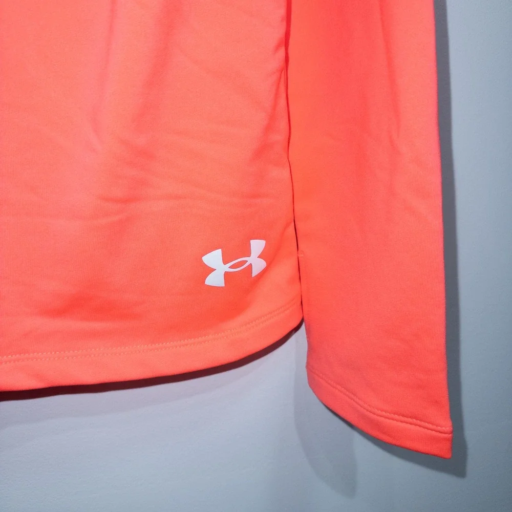 Under Armour Neon‎ Pink Loose Long Sleeve Novelty Top Size XL NWT
